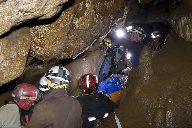 Cave Rescue fun