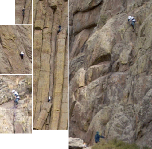 The Itsy Bitsy Climber went up the water spout...