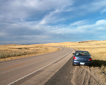 Hey! I can see my car from here!